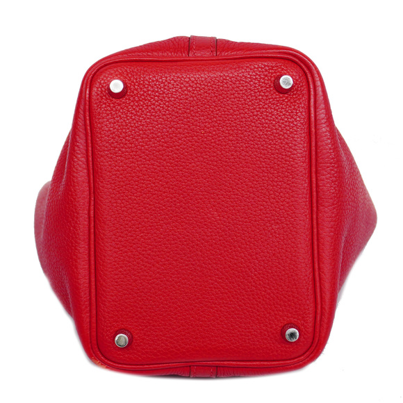 [3bc2612]Auth Hermes Picotin Picotan Lock PM □P Stamp Women's Taurillon Cleme... - Picture 3 of 14